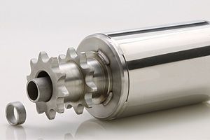外観　SUS-KR-574010SW　コンベヤ用ローラ　駆動ローラコンベヤ　駆動ローラ