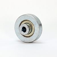 W-36BS　コンベヤ用ホイール　スチール製削り出しホイール