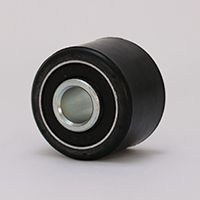 W-3812R　コンベヤ用ホイール　スチール製合成ゴム巻きホイール
