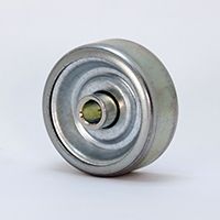 W-50KW　コンベヤ用ホイール　スチール製プレスホイール