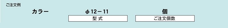 注文例　カラー