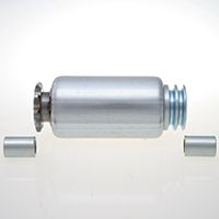特殊駆動ローラ　スプロケット＋Vプーリー付ローラ　コンベヤ用ローラ　グラビティローラコンベヤ
