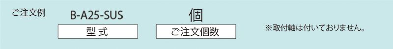 注文例　B-A25-SUS　搬送用ボールキャスター　ボールキャスターテーブル　ボールキャスター