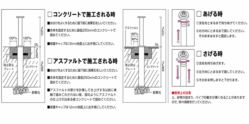 車止め　ガードナー　