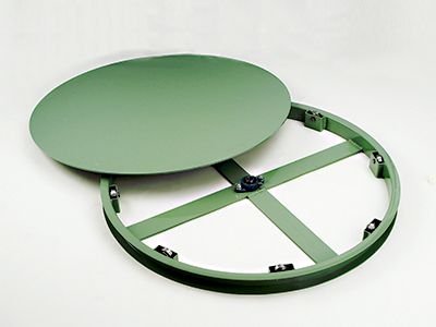 ターンテーブル　TAN-B型　展開画　スチール製グラビティローラコンベヤ(Mシリーズ)